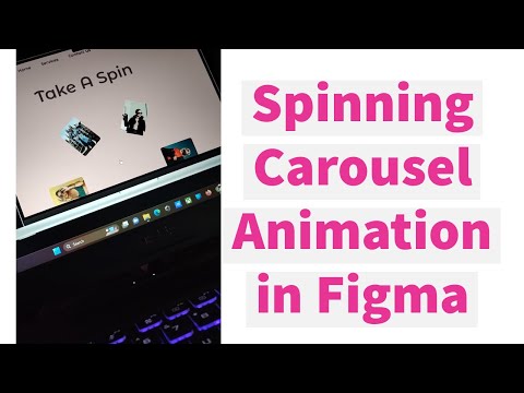 Spinning Carousel Animation in Figma - Full Tutorial