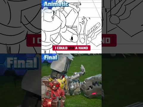 Animatic VS Final | Crate Drop Battle | Transformers: CYBERWORLD