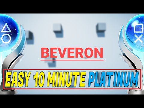 Beveron Trophy Guide | Easy 10 Minute Platinum Game PS4, PS5