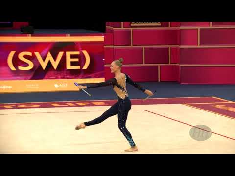 PETTERSSON Cassandra (SWE) - 2019 Rhythmic Worlds, Baku (AZE) - Qualifications Clubs