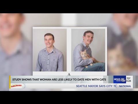 Study shows women less likely to date men with a cat