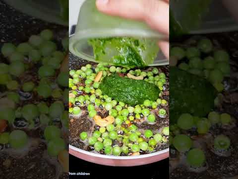 Instant Matar Rice 🍚 | Leftover Rice Recipe #foodshorts #food #asmr