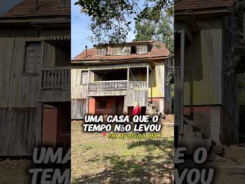 Casarão antigo em Arabutã, no Oeste de Santa Catarina