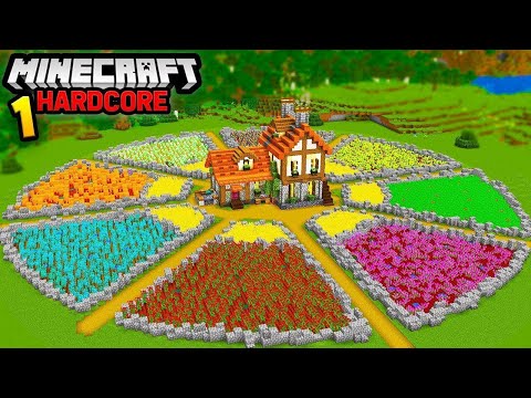 LegendB - I STARTED OVER in Hardcore Minecraft (Ep1)