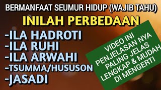 Download lagu PERBEDAAN ILA HADROTI-ILA RUHI-ILA ARWAHI‼️Bermanfaat seumur hidup mp3