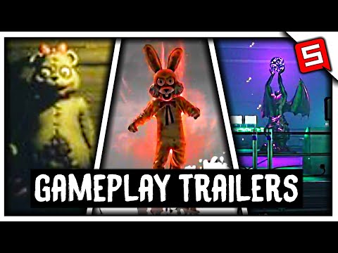 Dark Deception Chapter 4 ALL GAMEPLAY & TRAILERS SO FAR (Joy Joy Gang/Mama Bear/Trigger Teddy/Nurse)