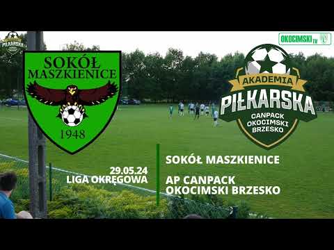 Sokół Maszkienice - AP Canpack Okocimski II Brzesko 29.05.24 BRAMKI