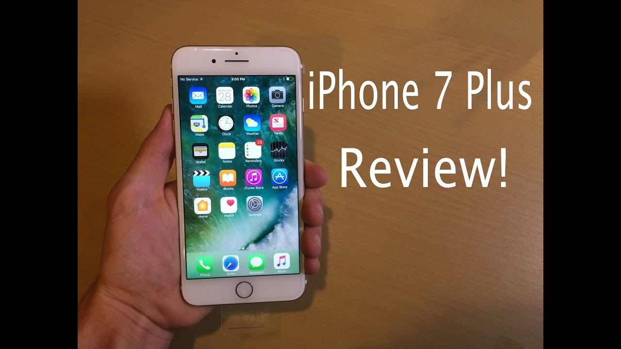 iPhone 7 Plus Full In-Depth Review--32GB Gold