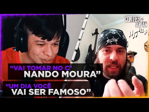 ARUAN REAGE A Aruan QUEBROU a placa!!!... E daí (NANDO MOURA) - Cortes do Aruan