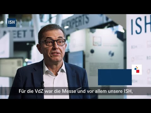 ISH 2025: Statement von VdZ-Vizepräsident Michael Hilpert