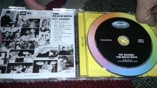 Nostalgiaudio Unboxing The Beach Boys Pet Sounds 40th Anniversary On CD DVD UK PAL Version