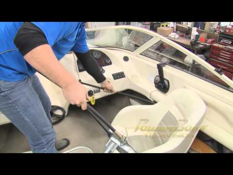 How To Upgrade to Hydraulic Steering - PowerBoat TV