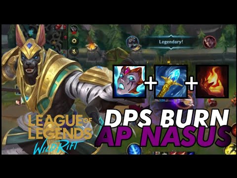 BURN YOUR ENEMIES WITH THIS NASUS BUILD! AP SUPPORT NASUS 🔥🔥