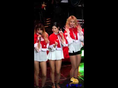 151201 열린음악회 나인뮤지스 앤딩 케롤 조소진 직캠
