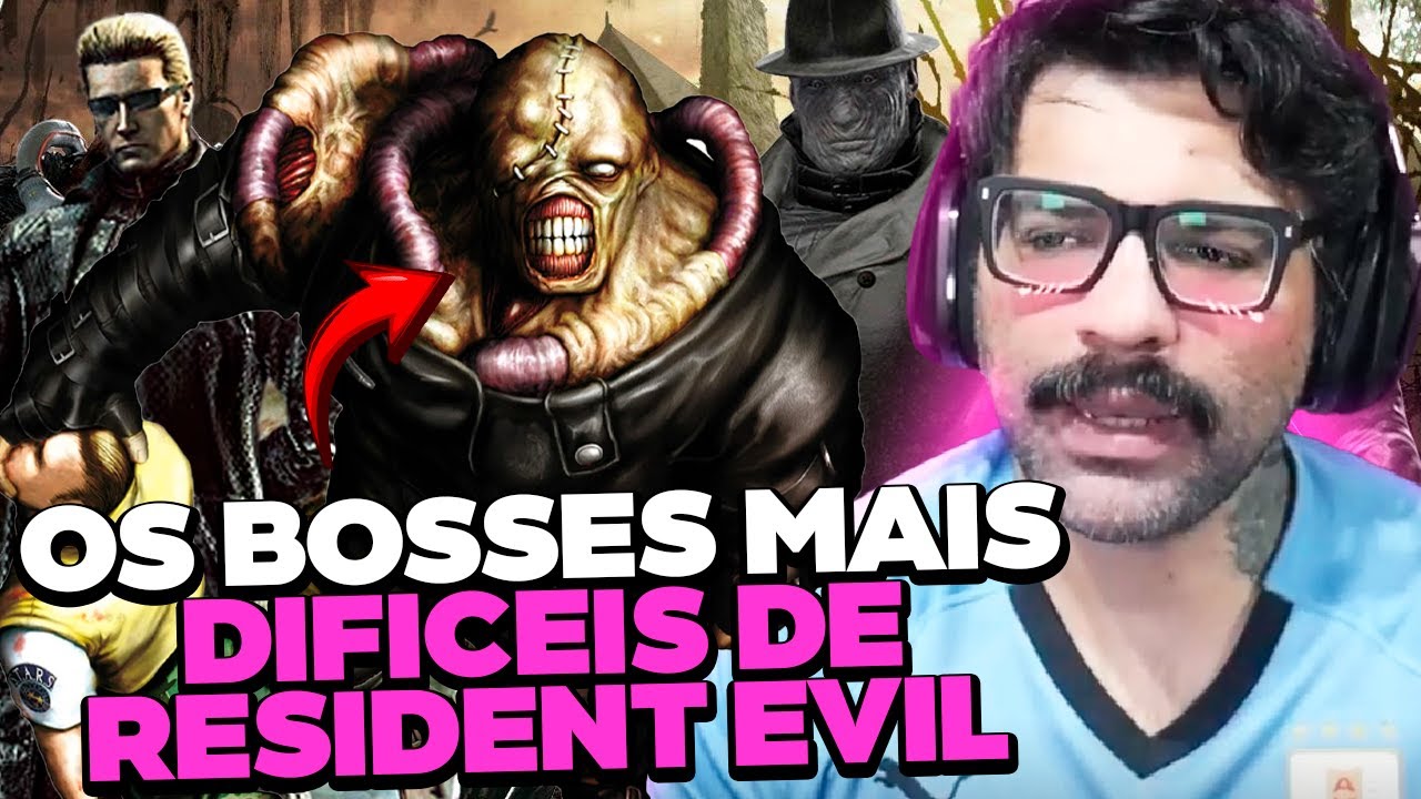O BOSSES MAIS DIFICEIS DE RESIDENT EVIL SÃO ESSES?