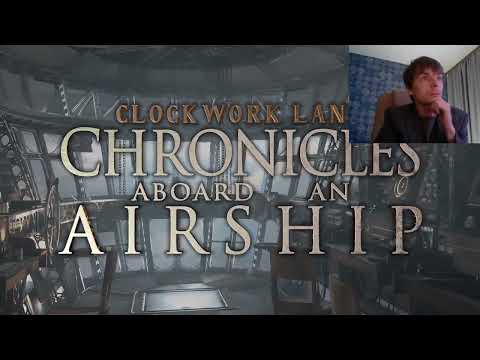 Реакция по заказу спонсора на:Luis Humanoidе - Clockwork Lands:  Chronicles Aboard an Airship.