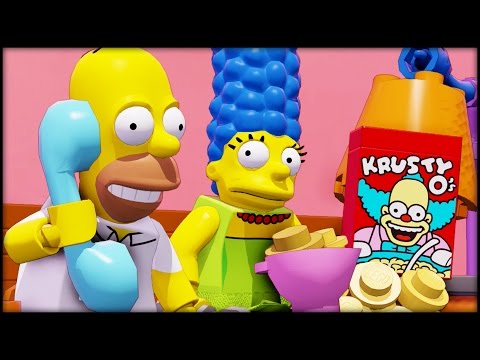 LEGO Dimensions - The Simpsons Level Pack - Part 1/2