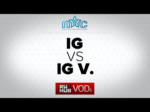IG vs IG.V, NYC Cruise Cup, game 3