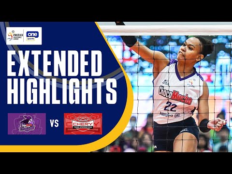 CHERY TIGGO vs. CHOCO MUCHO | EXTENDED HIGHLIGHTS | 2024-25 PVL ALL-FILIPINO CONFERENCE | FEB. 22
