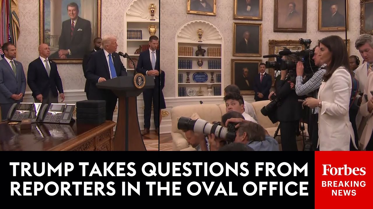 BREAKING NEWS: Trump Takes Multiple Questions From Reporters After Phone Call With Russia's Putin