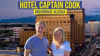 Hotel Captain Cook Anchorage Alaska | Silversea silver muse Alaska Cruise Tour