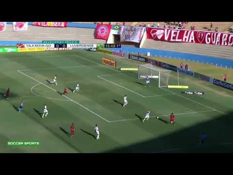 Gols - VILA NOVA 2 X 1 LUVERDENSE Campeonato Brasileiro Série B 2017