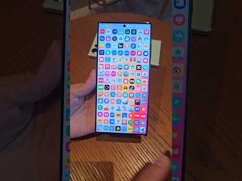 Feel the silky smoothness of Samsung One UI6.0 Samsung mobile phone mobile digital digital #shorts