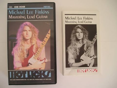 Michael Lee Firkins   Hot Licks   Instructional Video VHS