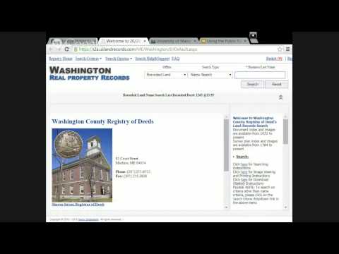 Using The Public Parcel Viewer Finding A Parcel On The Map
