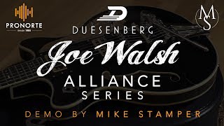Video thumbnail for Duesenberg USA Alliance Joe Walsh signature black DEMO by Mike Stamper | Pronorte Sonido by Mike Stamper