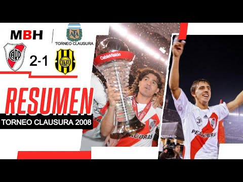 River Plate 2-1 Olimpo | Torneo Clausura 2008 | Fecha 18 | Resumen |