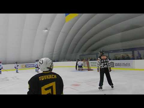 HC "Sokil" Kiev (1) - HK "Shershni" Boguslav (8.09. 2018). 3:2 (b). PHL. The first period.