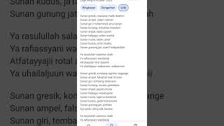 Download lagu Lirik Lagu Sunan Gresik Maulana Malik Ibrahim ~Ning Ummi Laila #viralvideo mp3 Download lagu Lirik Lagu Sunan Gresik Maulana Malik Ibrahim ~Ning Ummi Laila #viralvideo mp3