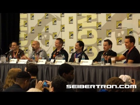 Activision Transformers Fall of Cybertron Panel featuring Video Game Talent at SDCC 2012 1/8