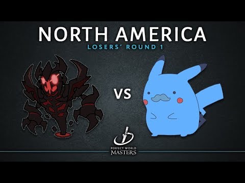 S.F. vs Pikachu Game 1 - Perfect World Masters NA Qualifier Losers' Round 1 - @RidditZDota