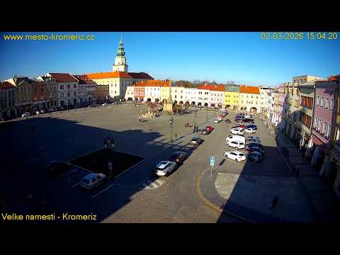 Kroměříž - Velké náměstí - 4K