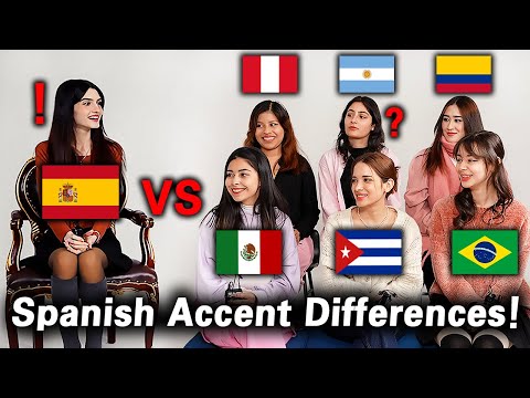 Spanish was Shocked By Spanish Accent Differences from Latin America!!