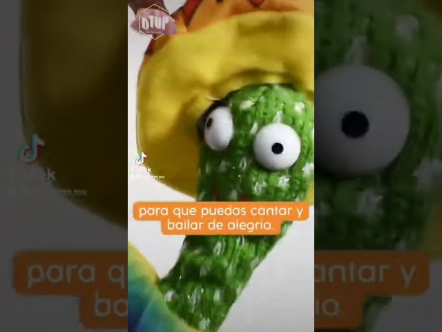 Vídeo relacionado con Edencomer Cactus Bailarín | Interactivo Que Baila y Habla en Español | Peluche con Luces y Música Que Repite tu Voz | Regalo Original para Cumpleaños de Niños