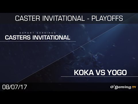 Koka vs Yogo - EsportsEarnings Casters Invitational - Playoffs  - Quarter Finals - Starcraft 2