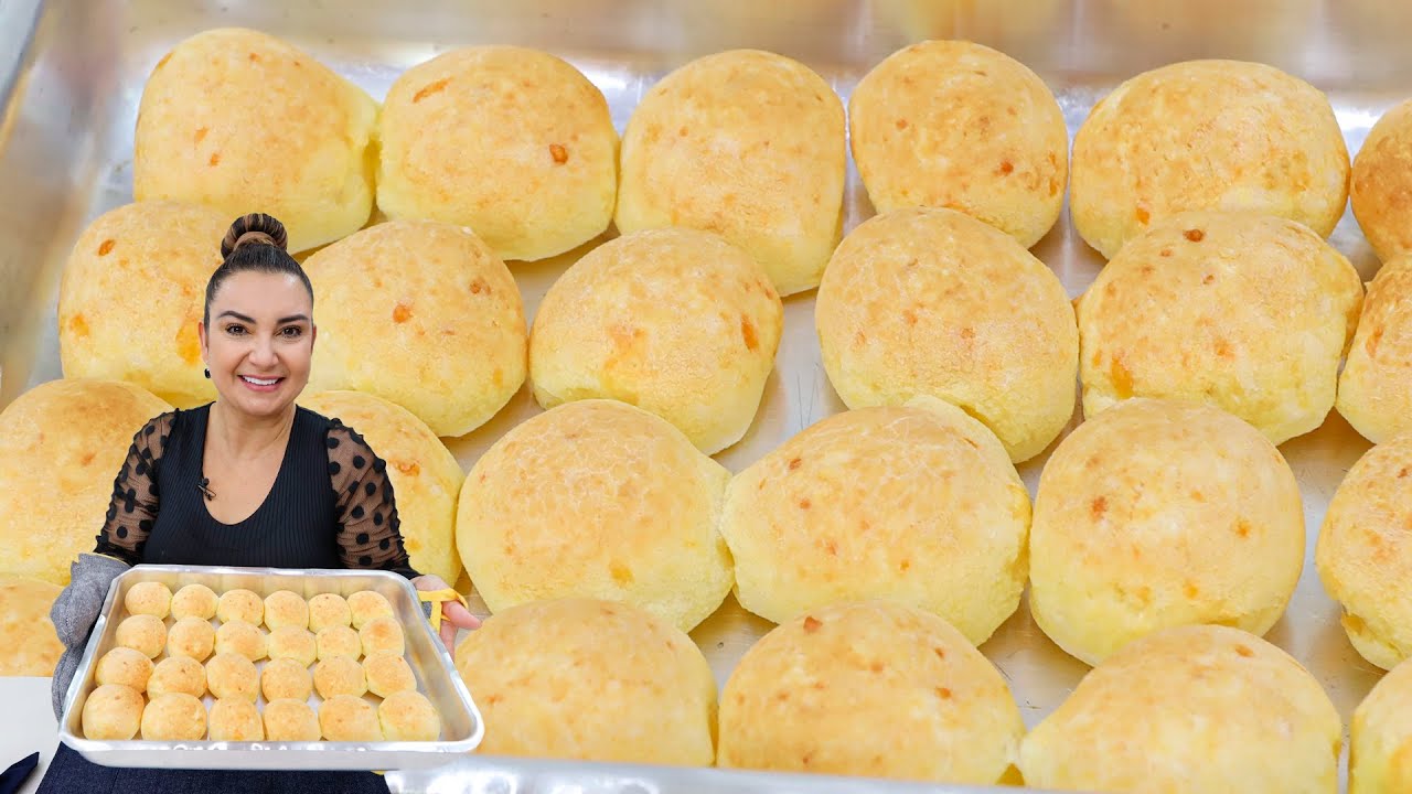PÃO DE QUEIJO 🧀 CASEIRO CROCANTE O MAIS FAMOSO DE MINAS