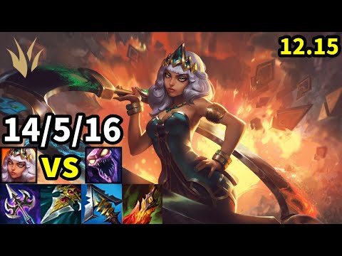 Qiyana Jungle vs Skarner - EUW Grandmaster | Patch 12.15