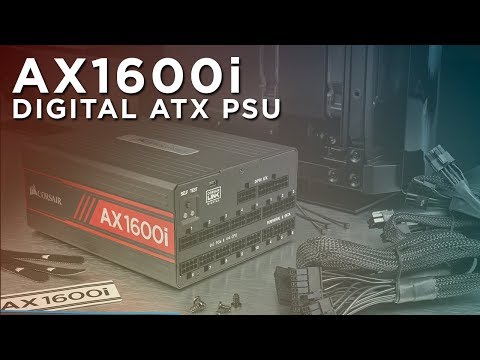 AX1600i Digital ATX Power Supply — 1600 Watt Fully-Modular PSU (JP)