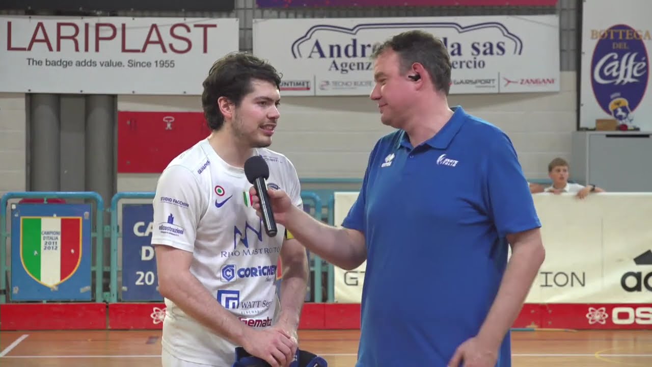 [INTERVISTA] Giulio Cocco / Valdagno - Trissino (Gara 4 - Semifinale - Serie A1)