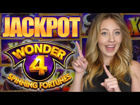 HUGE JACKPOT on BUFFALO GOLD WONDER 4 Slot Machine! I CAN&#39;T BELIEVE WHAT MY BET AMOUNT GETS ME!