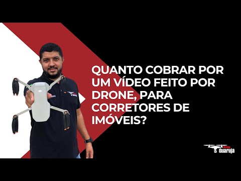 Quanto cobrar por um vídeo feito por drone, para corretores de imóveis?