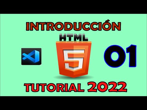 Curso HTML5 - Básico 2022 💻 - Video 001