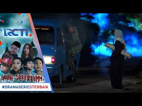 IH SEREM - Bhaha Dikejar Nenek Gayung Para Hansip Kabur Naik Angkot [8 Desember 2017]