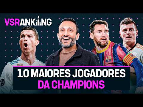 OS 10 MAIORES JOGADORES DA HISTÓRIA DA CHAMPIONS LEAGUE! – VSRANKING