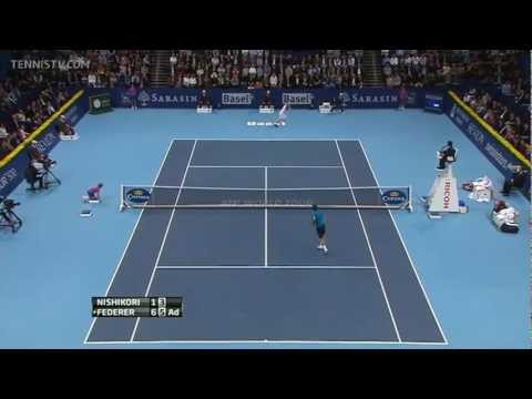 Bazel 2011 Finale - Roger Federer vs Kei Nishikori