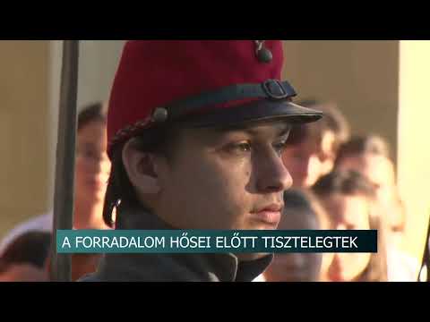 A forradalom hősei előtt tisztelegtek